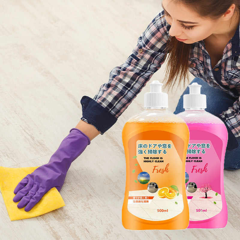 Powerful Decontamination Floor Cleaner