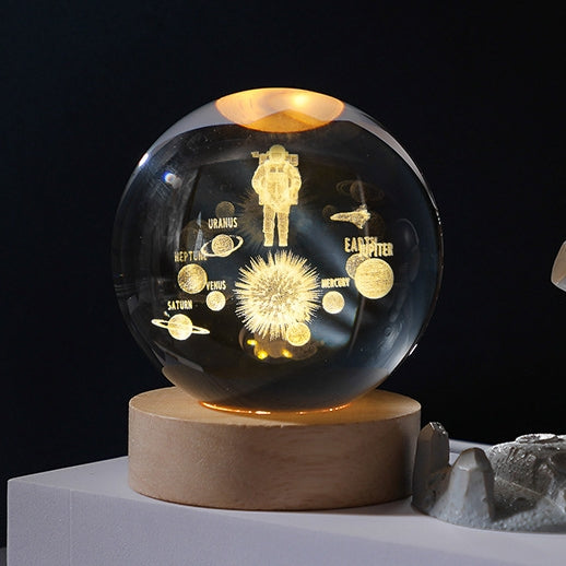 🔥Hot Sale NOW🔥3D Planet Crystal Ball (Great Sale⛄BUY 2 Get 5% OFF)