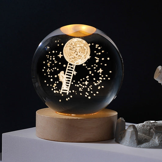 🔥Hot Sale NOW🔥3D Planet Crystal Ball (Great Sale⛄BUY 2 Get 5% OFF)