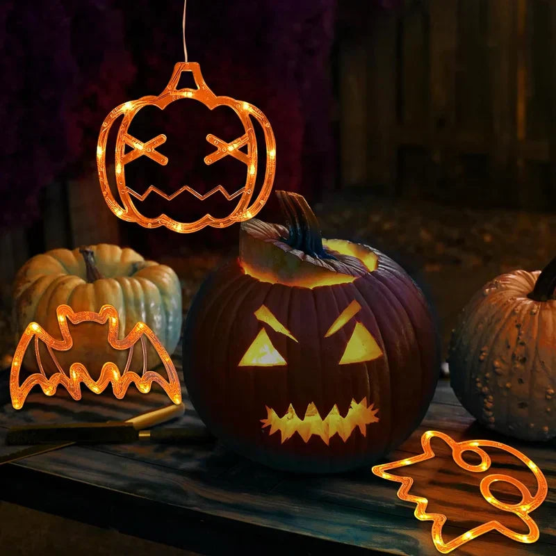 👻Halloween Special: 50% Off-Halloween Decorations Window Lights