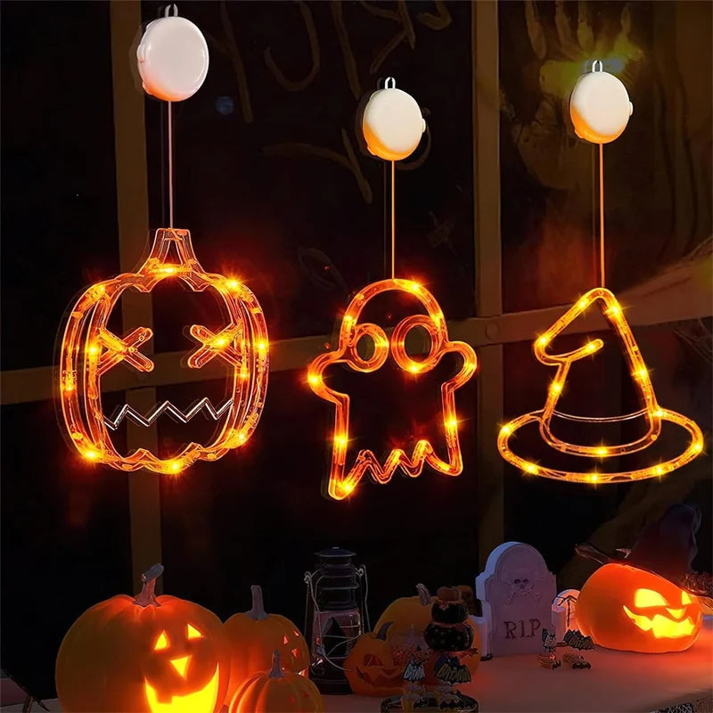 👻Halloween Special: 50% Off-Halloween Decorations Window Lights