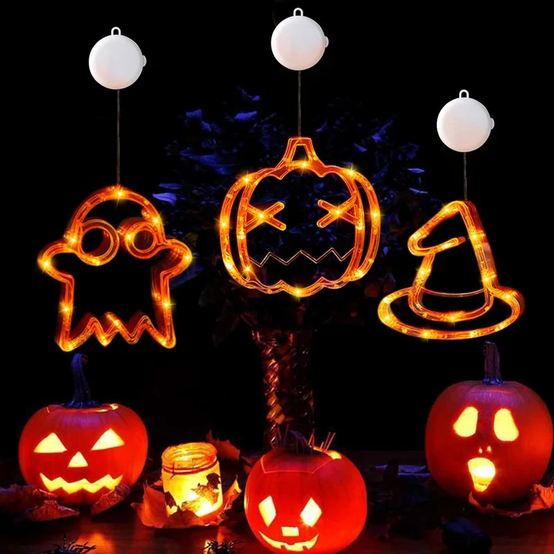 👻Halloween Special: 50% Off-Halloween Decorations Window Lights