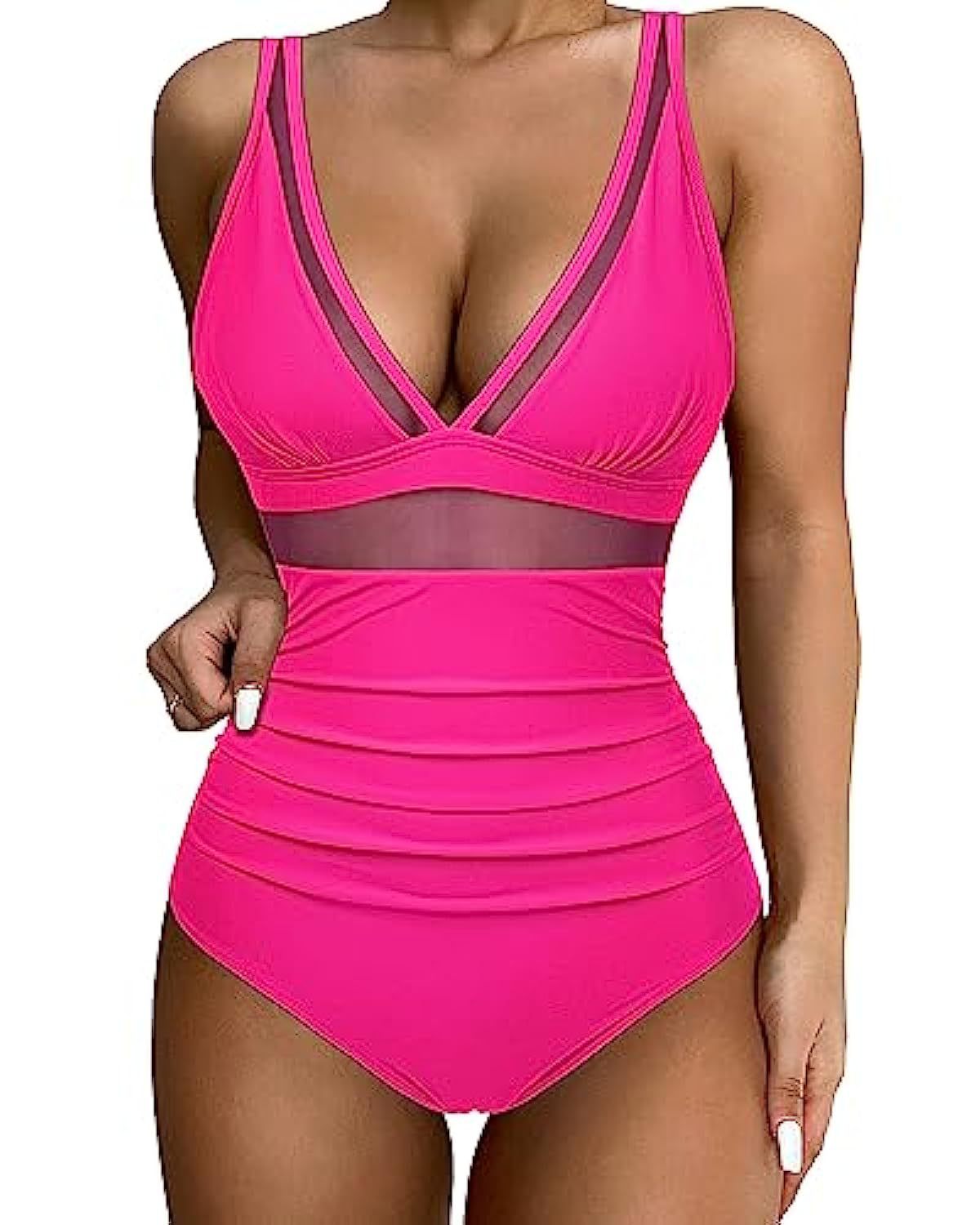 🌷 Meet Summer-50% OFF🏝️Mesh Tummy Control Swimsuit