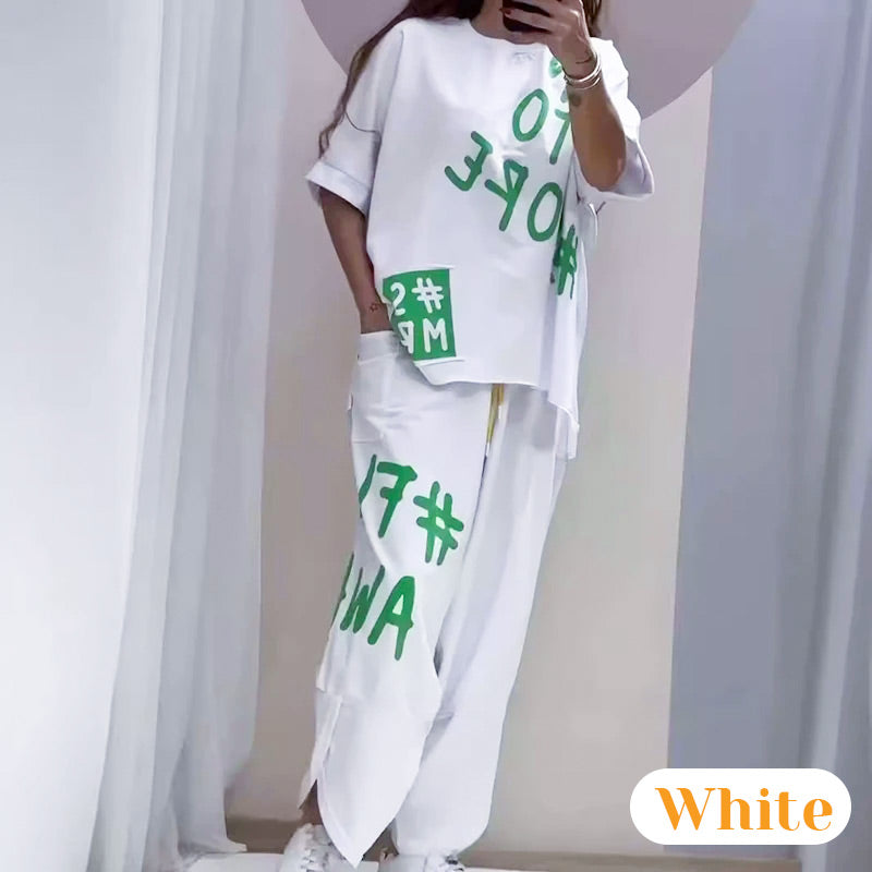 ⏳Time-limited Special⏰Casual T-Shirt Two Piece Set