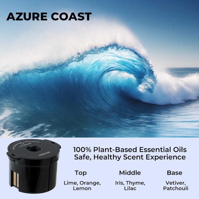 ☁️2025 Cloud Mist Car Diffuser - Auto On/Off with 30-Day USB-C Battery & 1 Refill = 1 Year Freshness