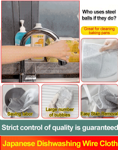 🔥Last Day-Buy 1 Get 1 Free!🎁✨Multipurpose Miracle Cleaning Cloths
