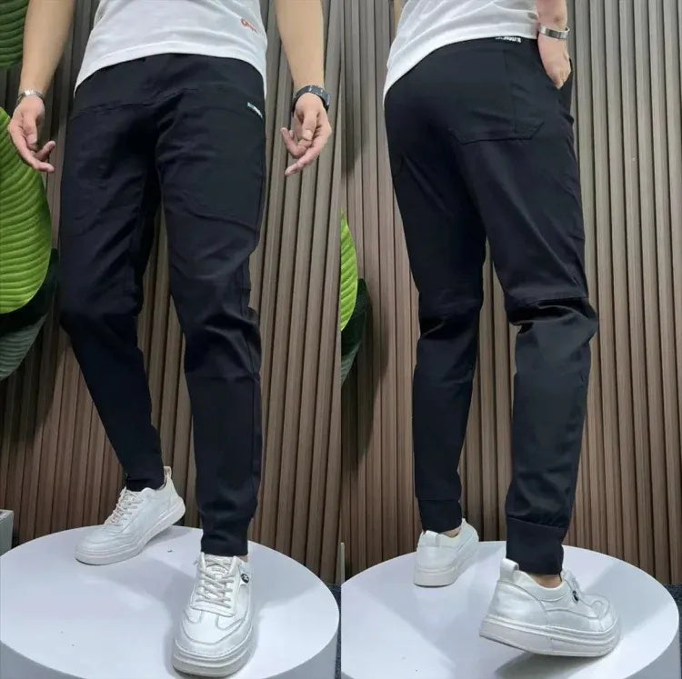 š„Last Day 49% OFF-Men's High Stretch Multi-pocket Skinny Cargo Pantsš