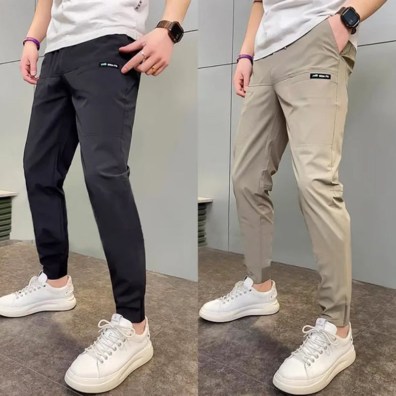 š„Last Day 49% OFF-Men's High Stretch Multi-pocket Skinny Cargo Pantsš
