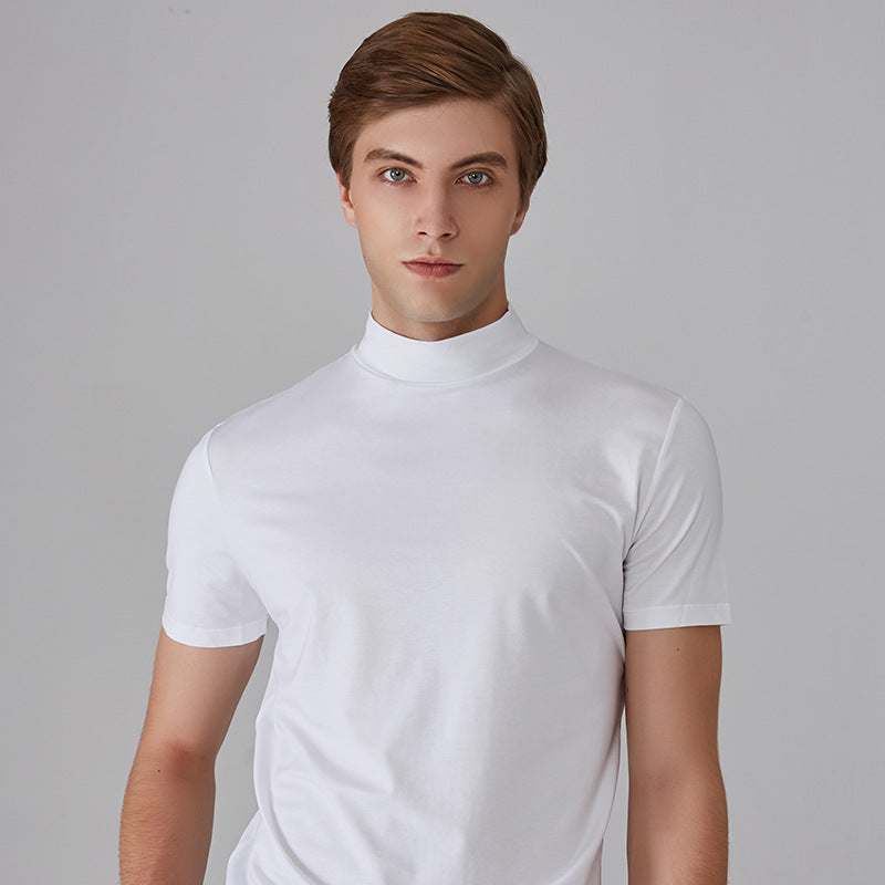šHot Saleā³Men's T-shirt with Collar and Slim Fit