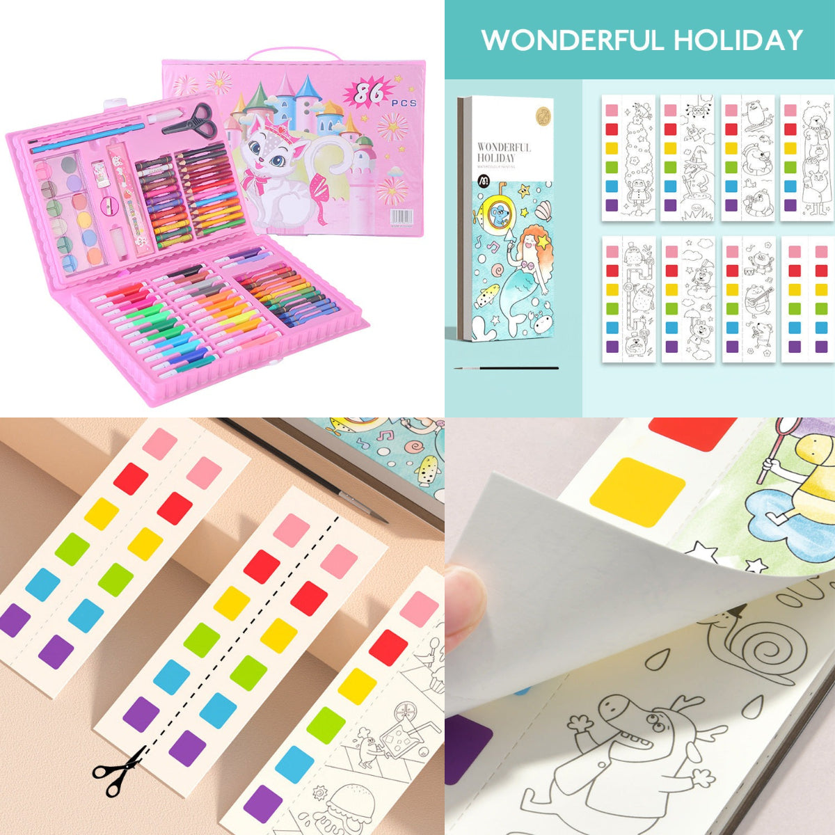 💗Hot Promotion 50% Off💗Deluxe 6-In-1 Art Creativity Set🎁The Best Present For Kids