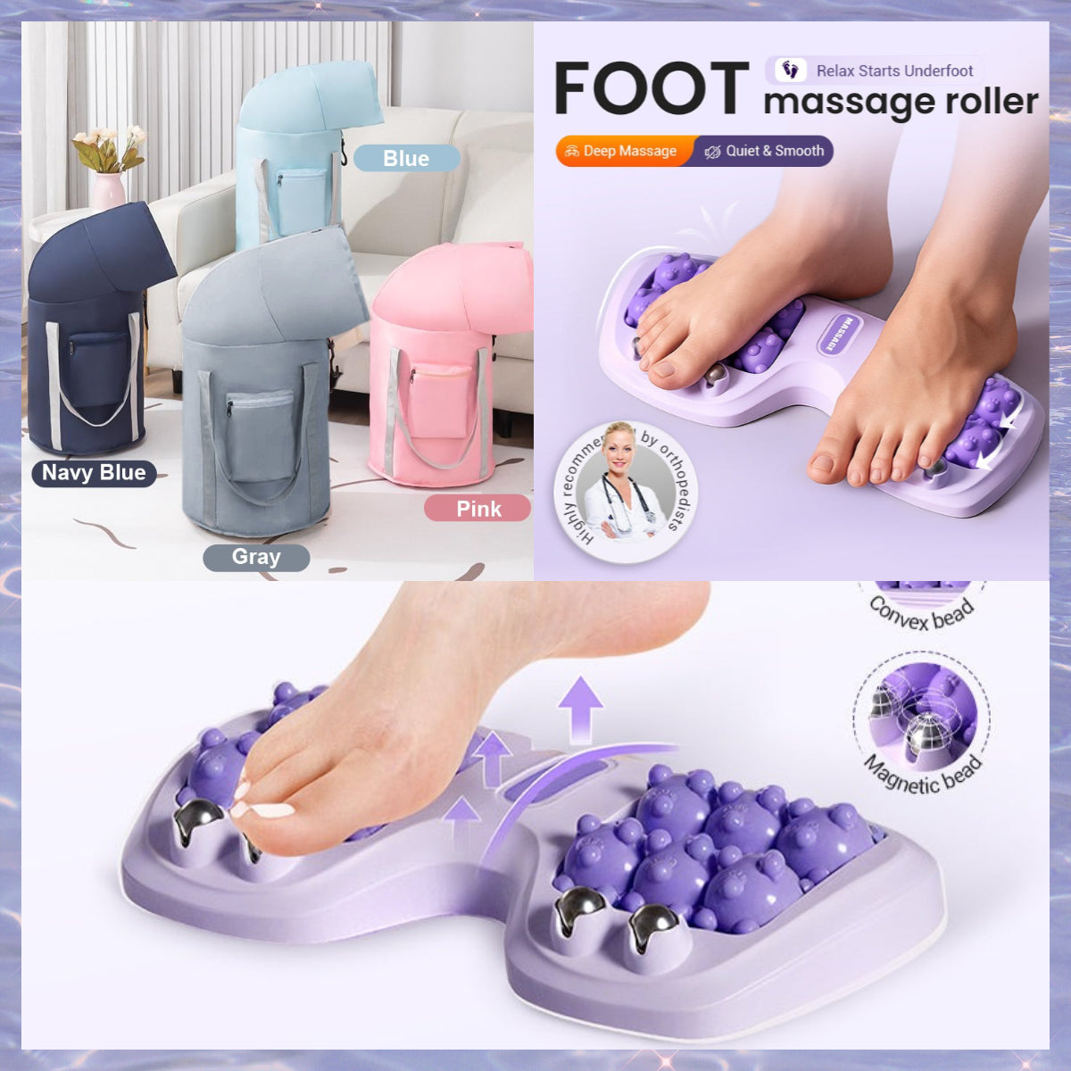 ๐ Gift for Seniors ๐ Collapsible Foot Soaking Tub