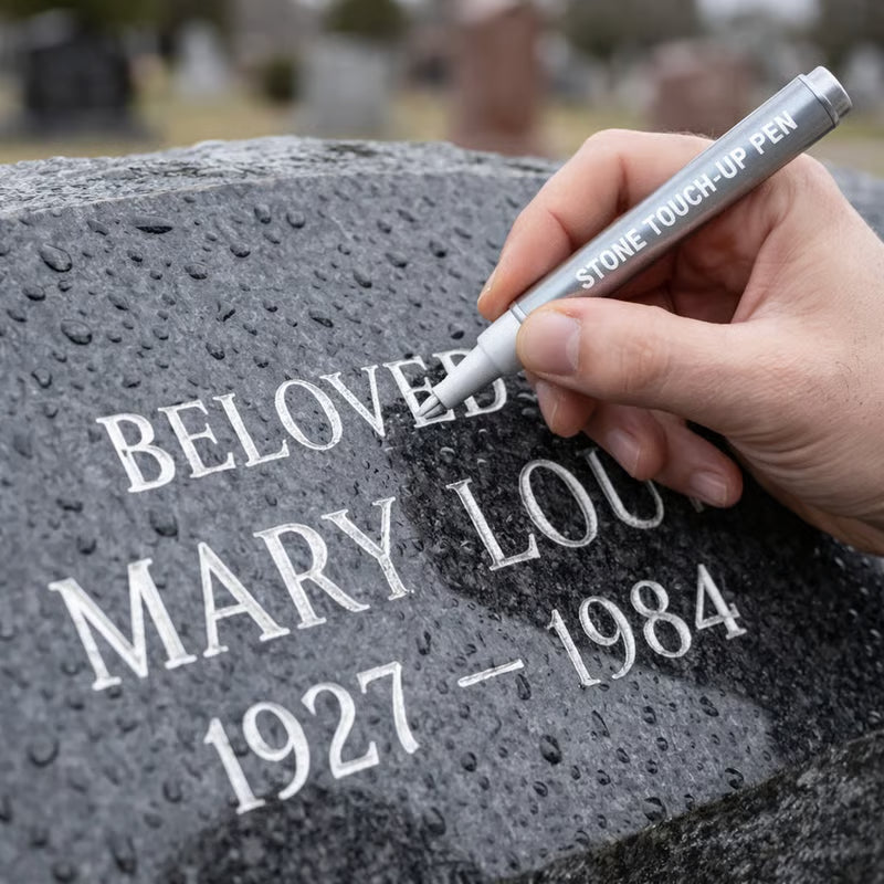 🐦“Golden Tombstone” marker for restoring faded tombstone inscriptions