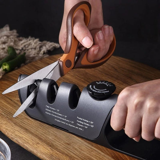 🎁Hot Sale 49% OFF⏳3-Stage Adjustable Sharpening Angle Sharpener