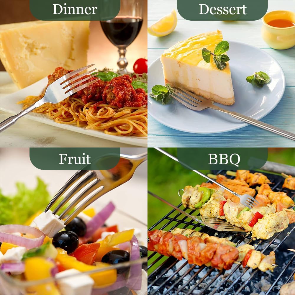 💥Black Friday Countdown - 78% OFF🔥Stainless Steel Retractable Fork