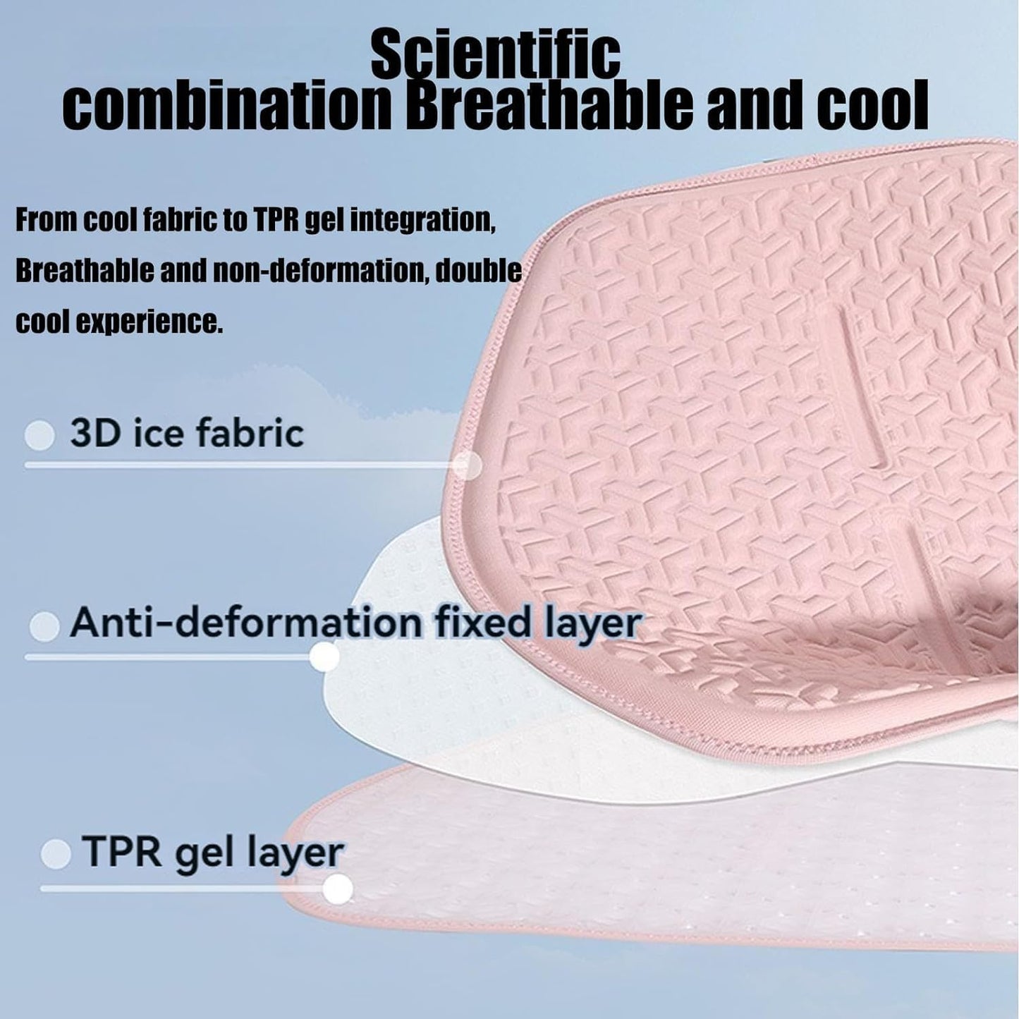 🔥HOT SALE 49% OFF🔥Jelly Gel Breathable Ice Seat Cushion