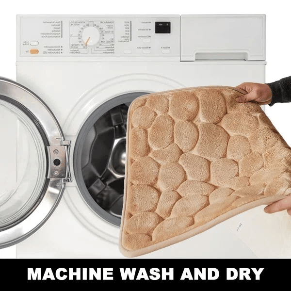 🎁Hot Sale 49% OFF⏳Cobblestone Embossed Bathroom Bath Mat