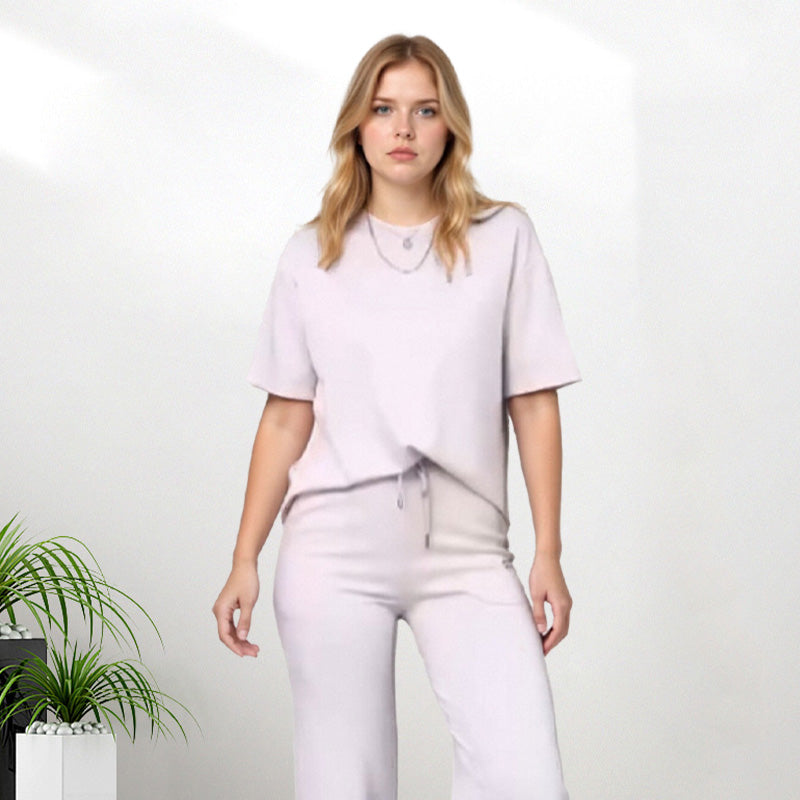 ✨Jetzt im Trend ✨Schickes Oberteil und passende Hose für Damen im 2-teiligen Outfit