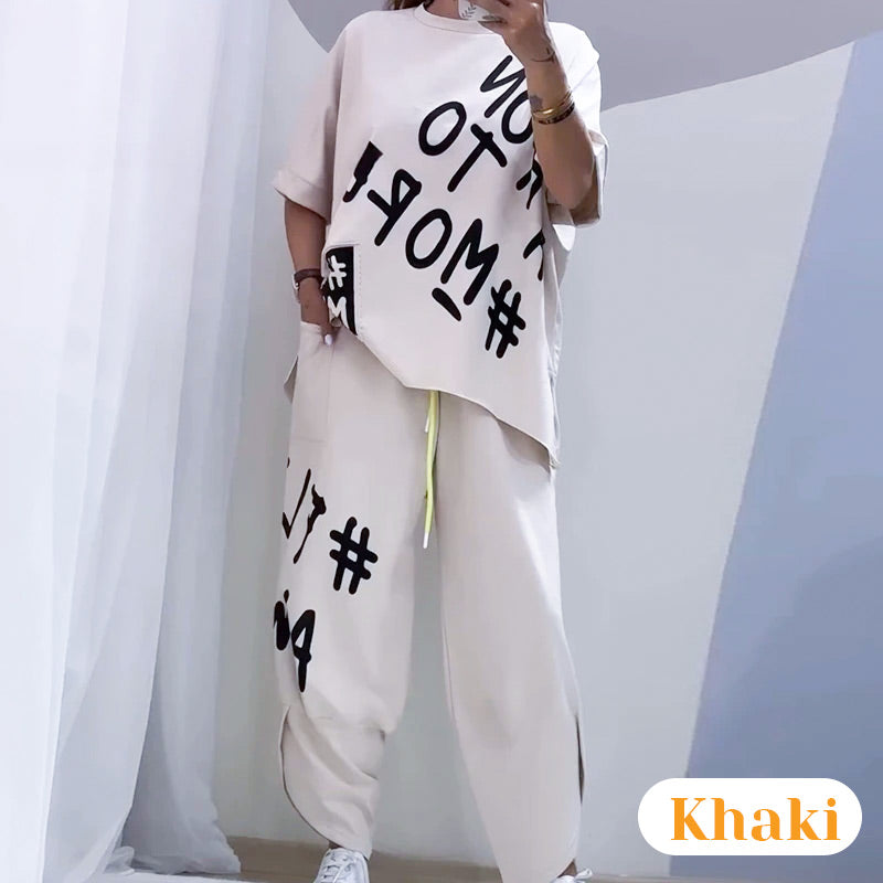 ⏳Time-limited Special⏰Casual T-Shirt Two Piece Set