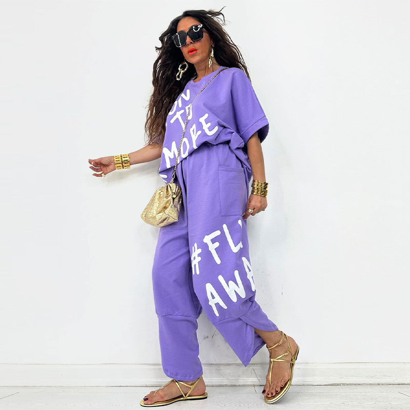 ⏳Time-limited Special⏰Casual T-Shirt Two Piece Set