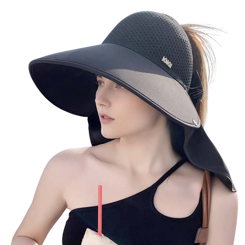 🌷Summer Hot Sale 50% Off💕🌞2025 Summer Essentials😍 👒Wide Brim Sun Hat With Removable Neck Flap