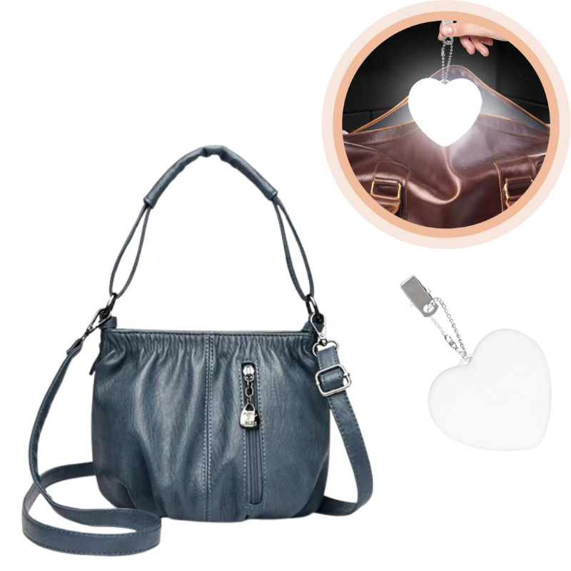 š2026 New Arrivalš„Casual Pleated Bucket Soft Leather Handbag Shoulder Bag