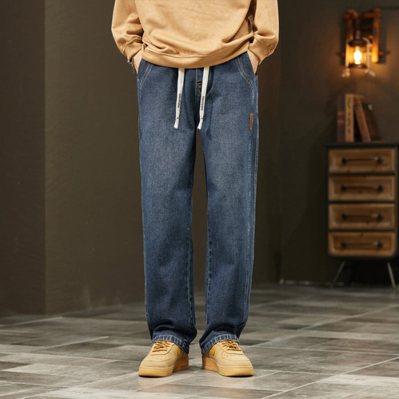 ⏳Time-Limited Special⏰Men's Loose Fit Straight Jeans – Lightweight, Breathable & Versatile – Cool Summer Comfort 🏃♂️