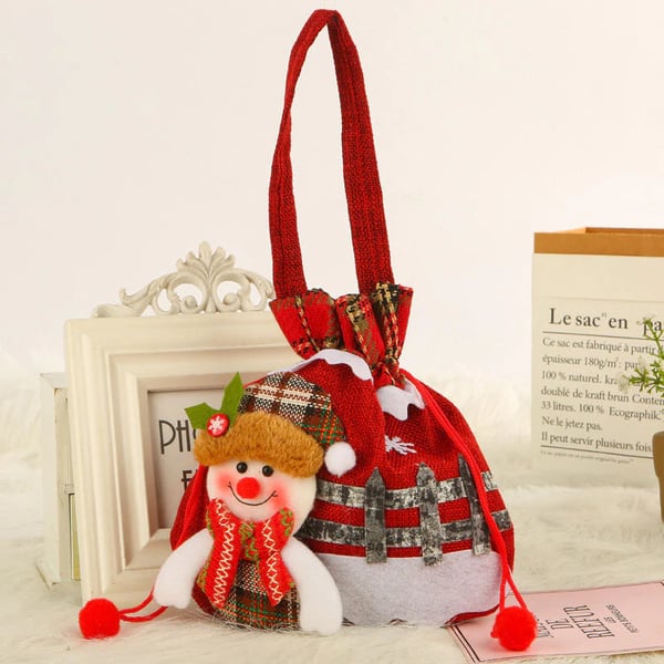 💫 Half price promotion 🧼🚀Christmas Gift Snowman Doll Bag🧼