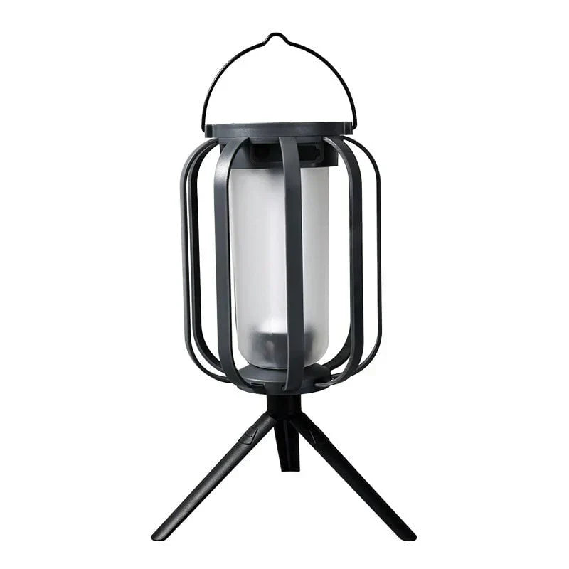 🔥Hot Sale 50% OFF🔥 Solar Lantern Outdoor Light with 4 Modes - USB Recharge Backup, Powerbank Function, Collapsible & Lightweight for Camping ⛺️