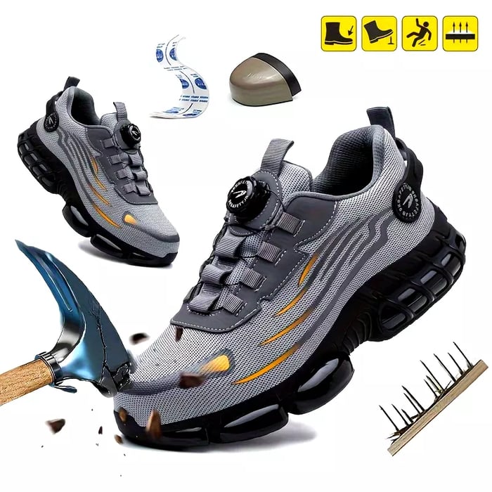 š„New Arrivalš„Knob Anti-Smash Anti-Slip Safety Sneakers