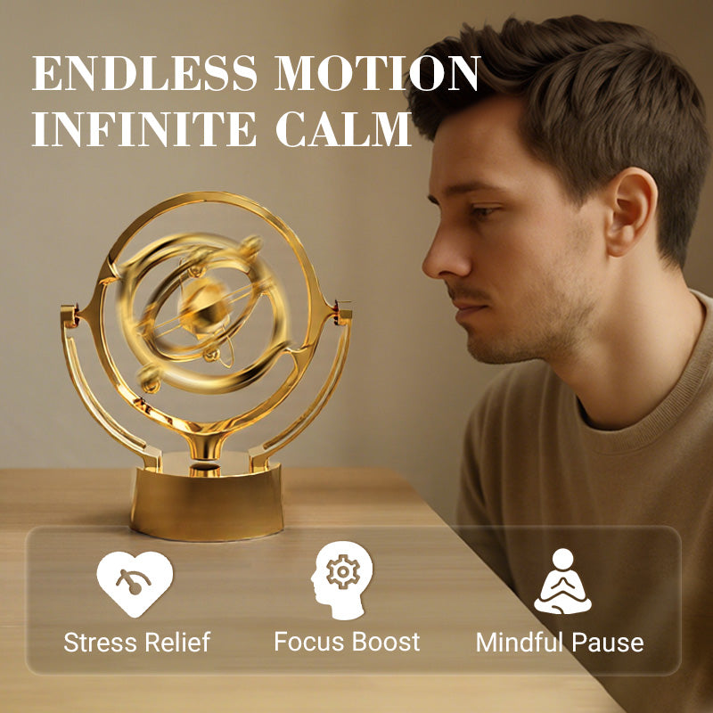 Electronic Perpetual Motion Swing Ball - Desktop Ornament