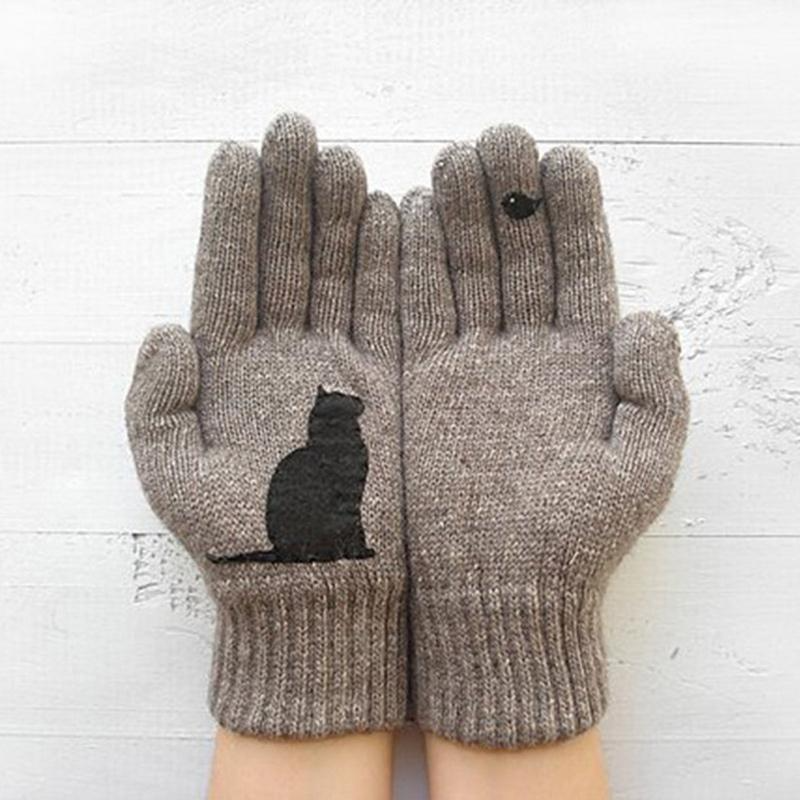 Winter Hot Sale - Cat Fan Cotton Gloves(50% OFF)