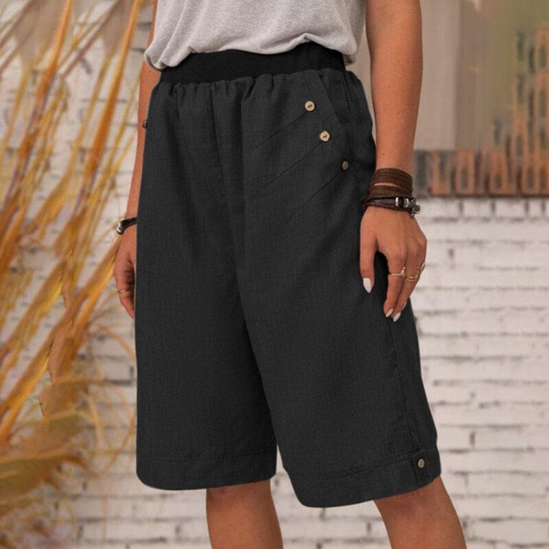 ⏰Summer Promotion🔥Women's summer casual pocket shorts