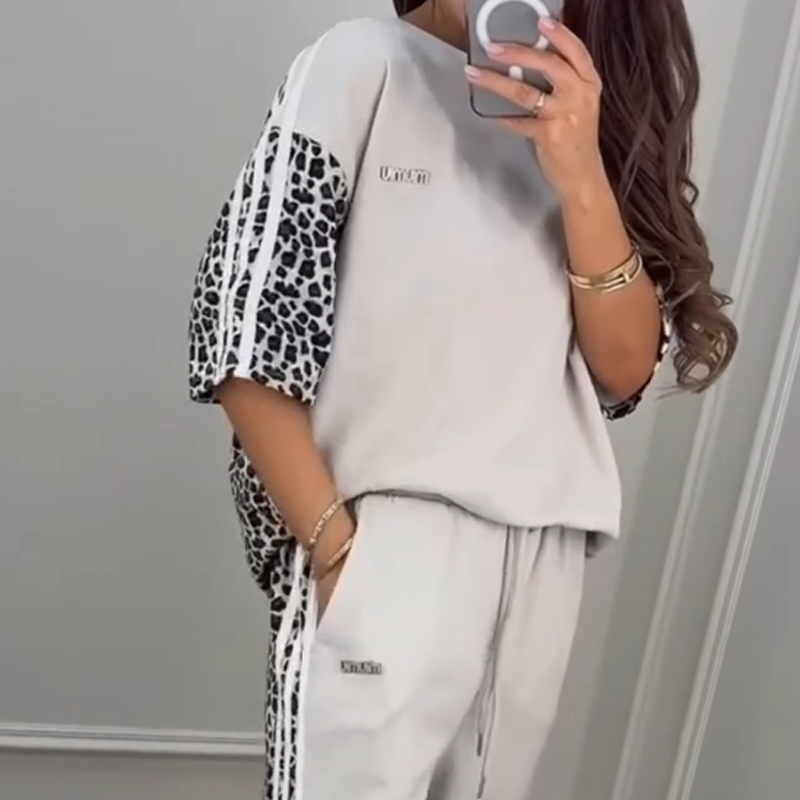 🐆【48-Hour Special】Leopard Print Sweatshirt 2-Pack | Matching Set 🇬🇧 🧥 Oversized Fit | ☁️ Brushed Fleece | 🚚 Next-Day UK Delivery