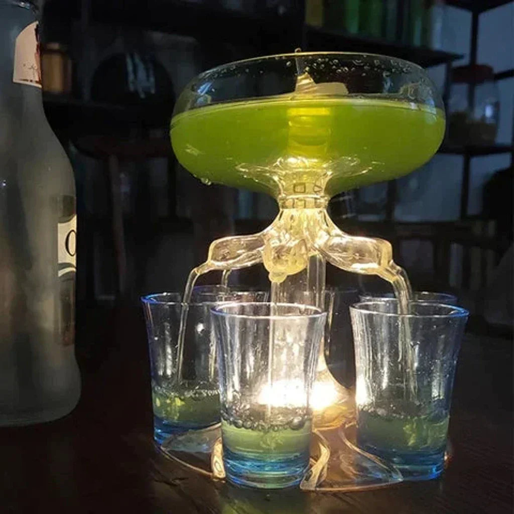 🍷6 Shot Liquor Dispenser