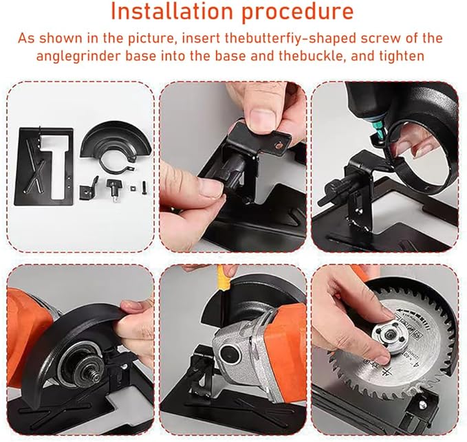 🎁Limited Time Offer⏳Cutting stand protective cover kit for angle grinder