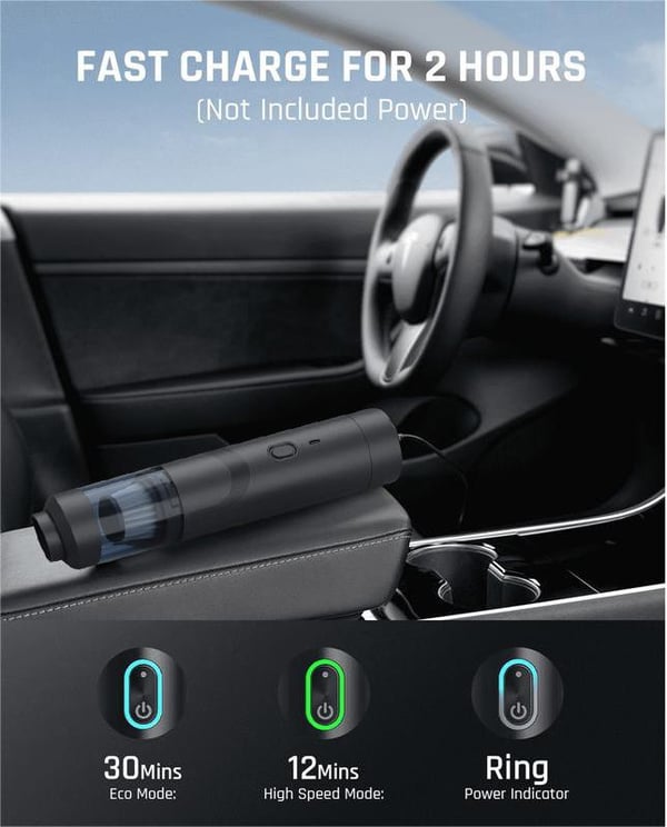 ð¥LAST DAY SALE 49% OFFð¥ððSlim V8 Mate Cordless Car Vacuum High Power 12000Pa/30AW