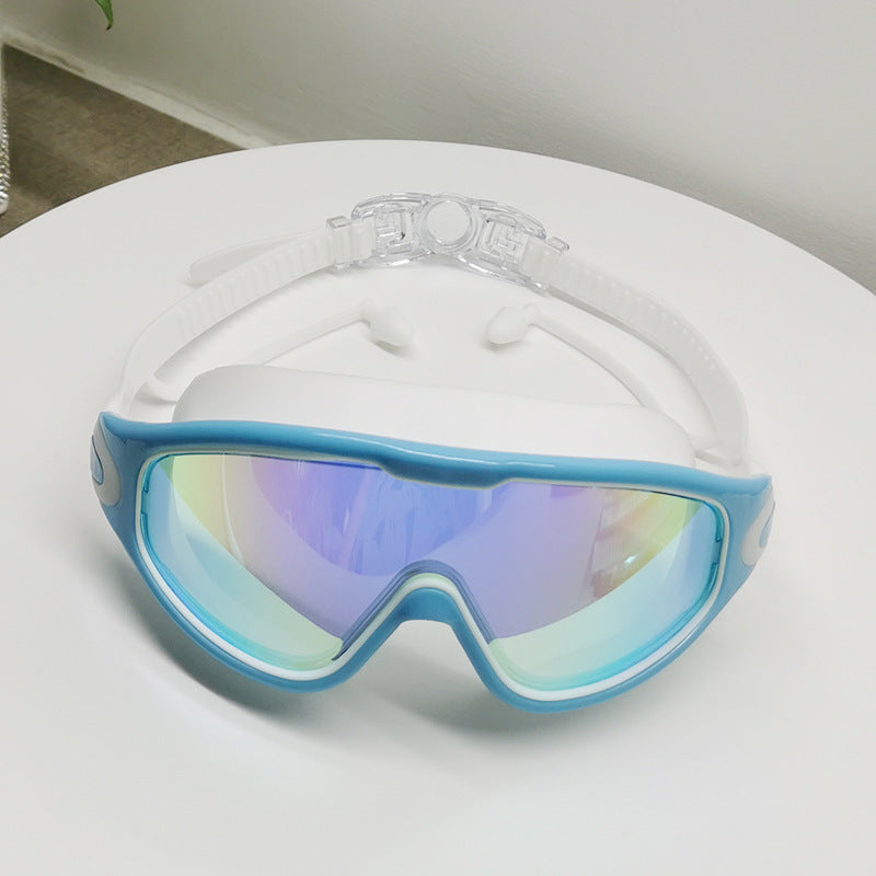 🔥Summer Sales - 49% off🔥HD large frame waterproof and anti-fog swimming goggles
