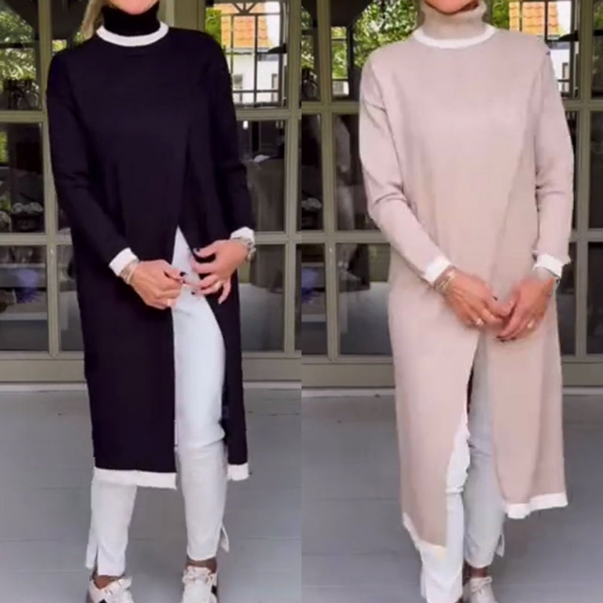 💥Newest Ladies' Wear at 50% Off-Women's Elegant Long Tops & Dresses