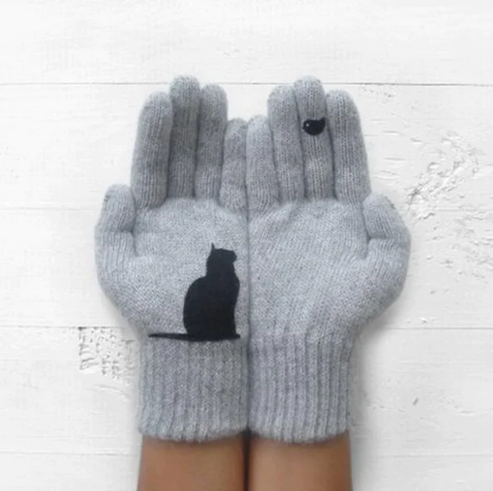 Winter Hot Sale - Cat Fan Cotton Gloves(50% OFF)