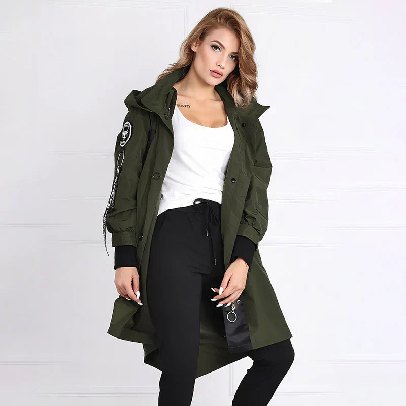 💜 LAST DAY OF OFFER - 49% OFF 💜Women's long-sleeved hooded jacket
