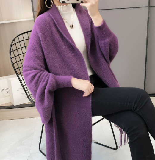 🍂Autumn/Special Offer🍂Women's Long Sleeve Casual Tassel Shawl Coat