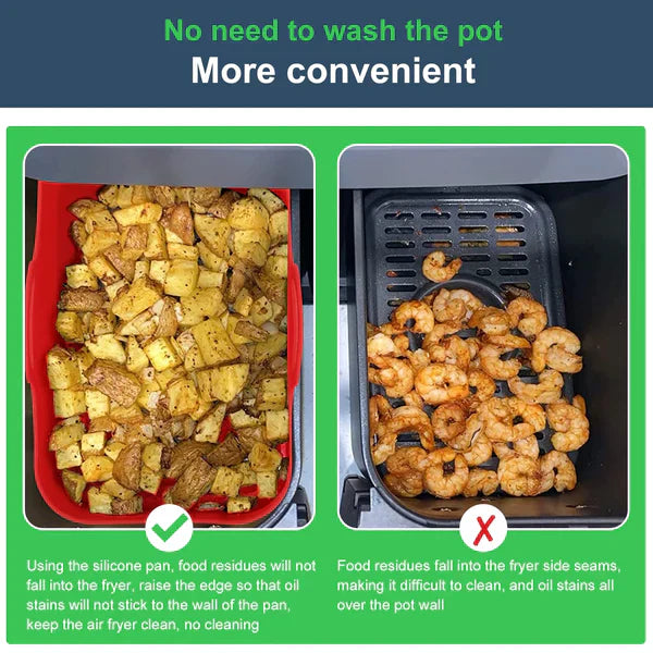 🔥BUY 2 GET 10% OFF💝Air Fryer Silicone Baking Tray