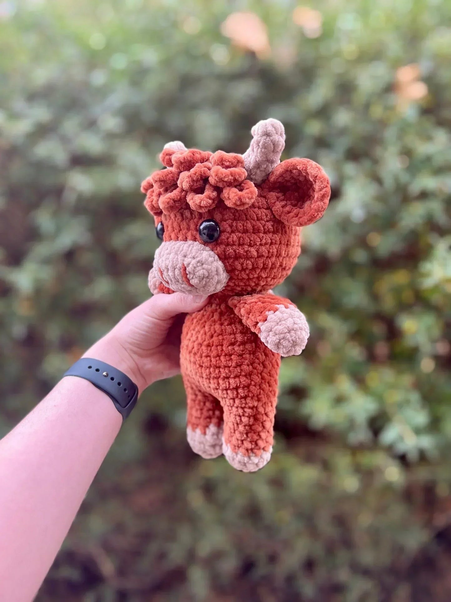 ✨LAST DAY PROMOTION - 50%OFF✨Crochet Highland Cow Amigurumi Pattern🐮- DIY Kit & Finished Plush