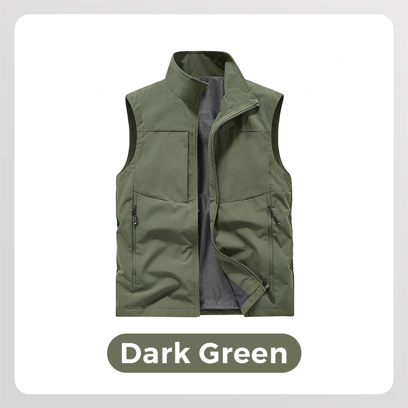🛍️ Flash Sale 50% OFF🎽Men's Waterproof Outdoor Utility Vest