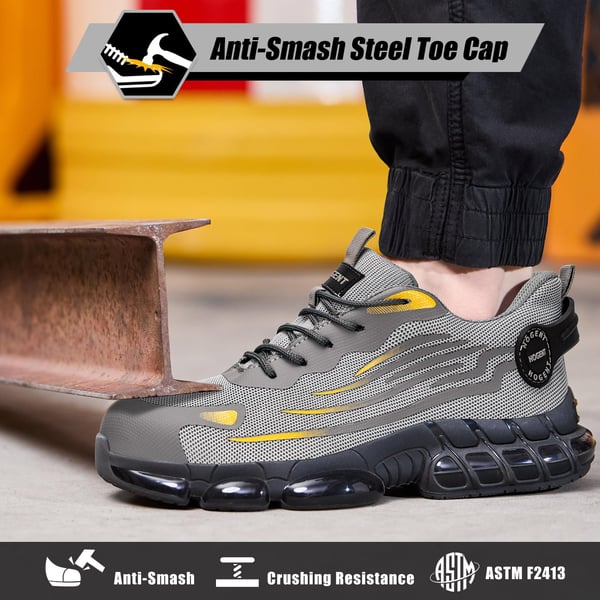 š„New Arrivalš„Knob Anti-Smash Anti-Slip Safety Sneakers