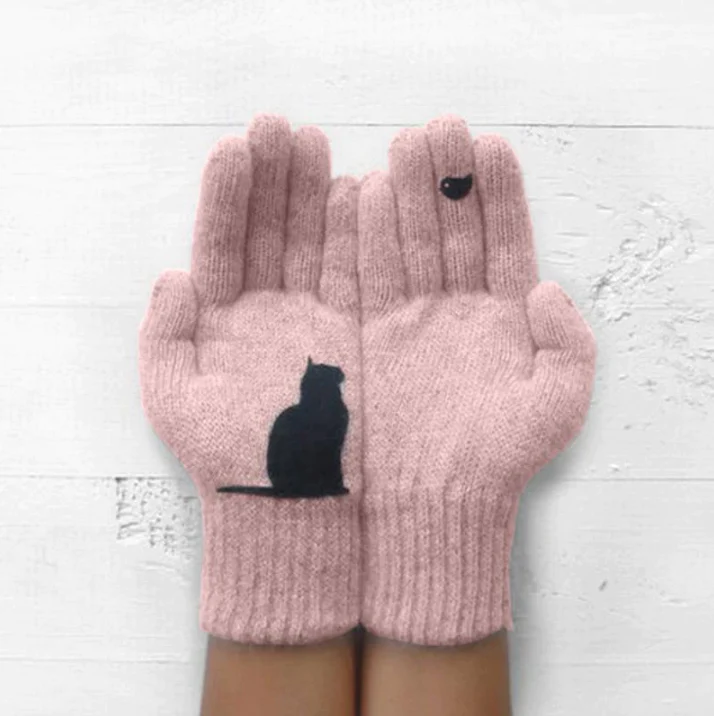 Winter Hot Sale - Cat Fan Cotton Gloves(50% OFF)