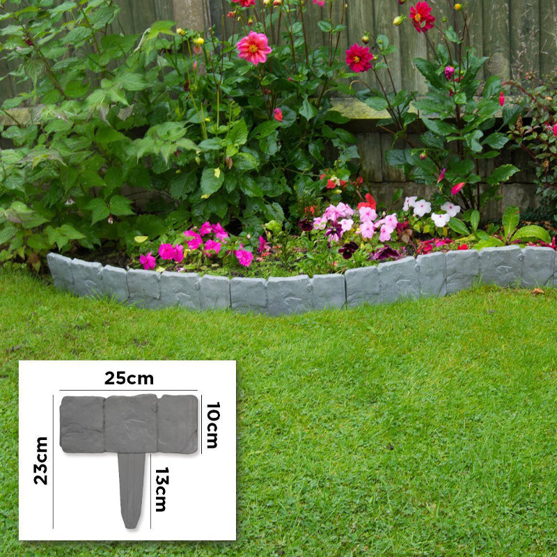 Imitation Stone Garden Fence