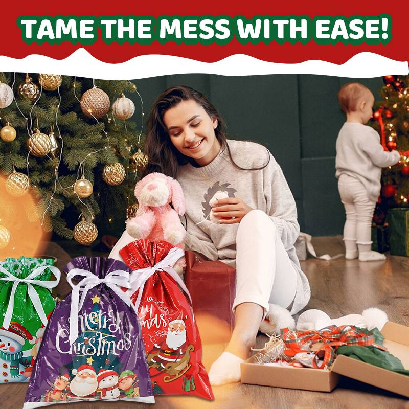 🔥Buy 2 Get 1 Free🎅🎁The World’s Best Christmas Gift Bag With Drawstring
