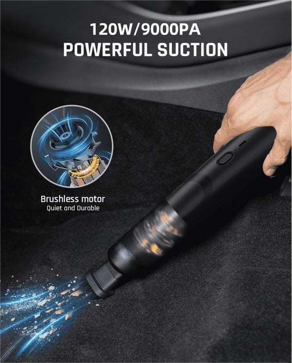 ð¥LAST DAY SALE 49% OFFð¥ððSlim V8 Mate Cordless Car Vacuum High Power 12000Pa/30AW