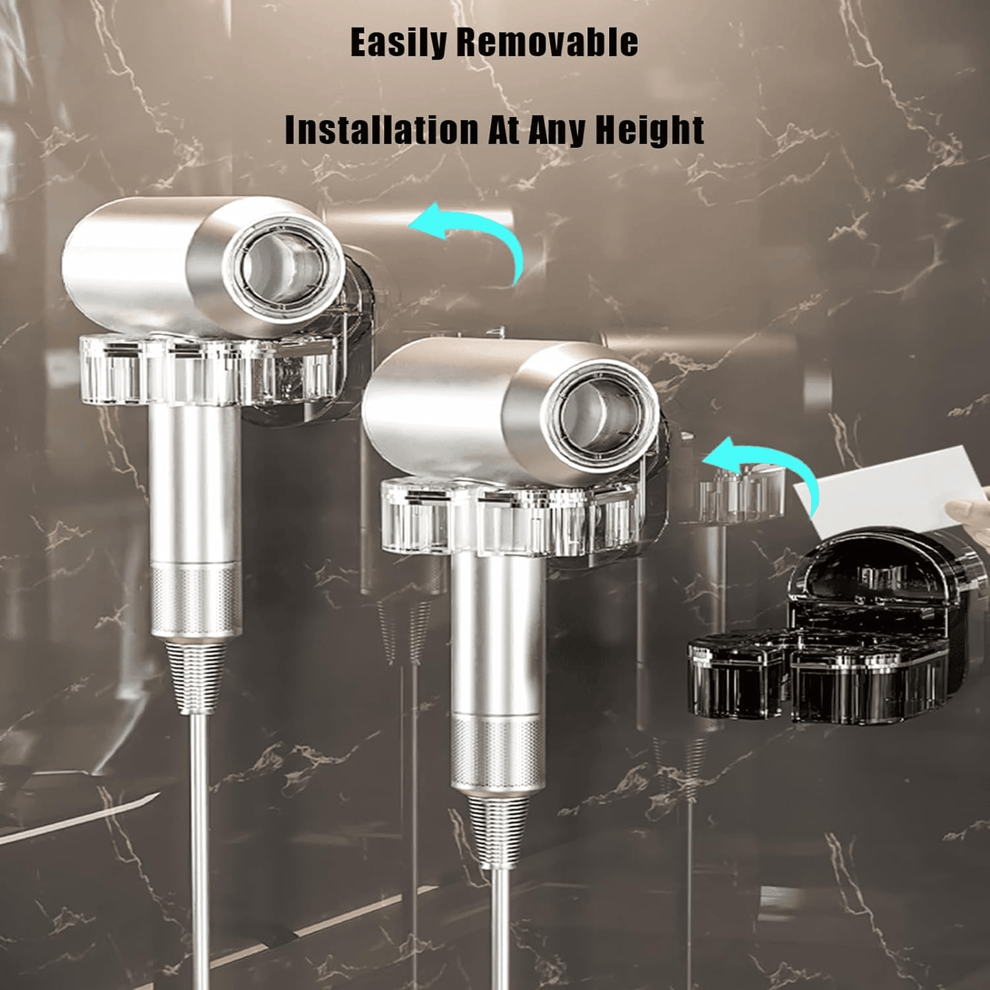 š„Hot Sale - 49% OFFšPunch-Free Rotating Hair Dryer Rack